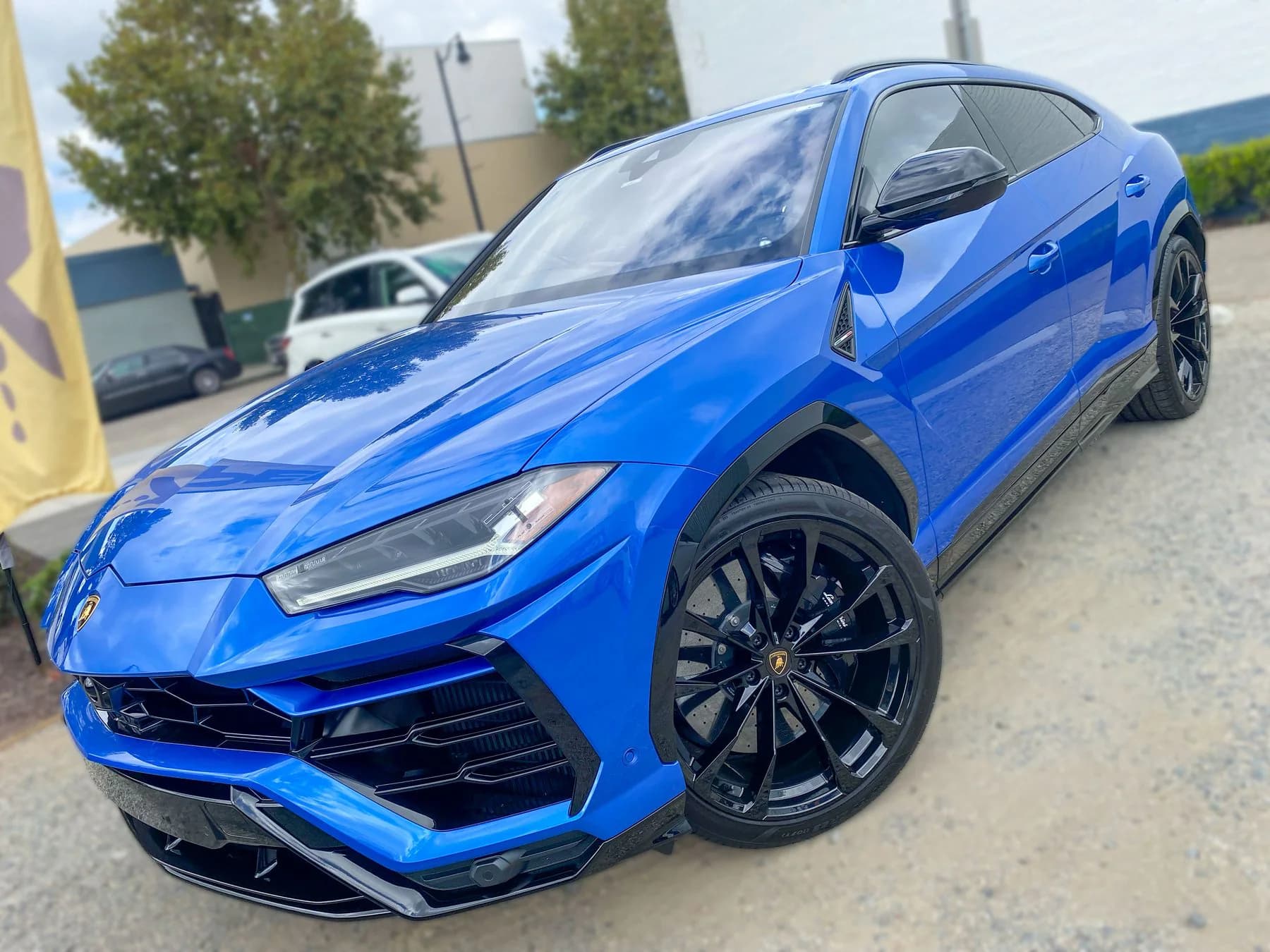 Lamborghini Urus with XPEL ceramic window tint