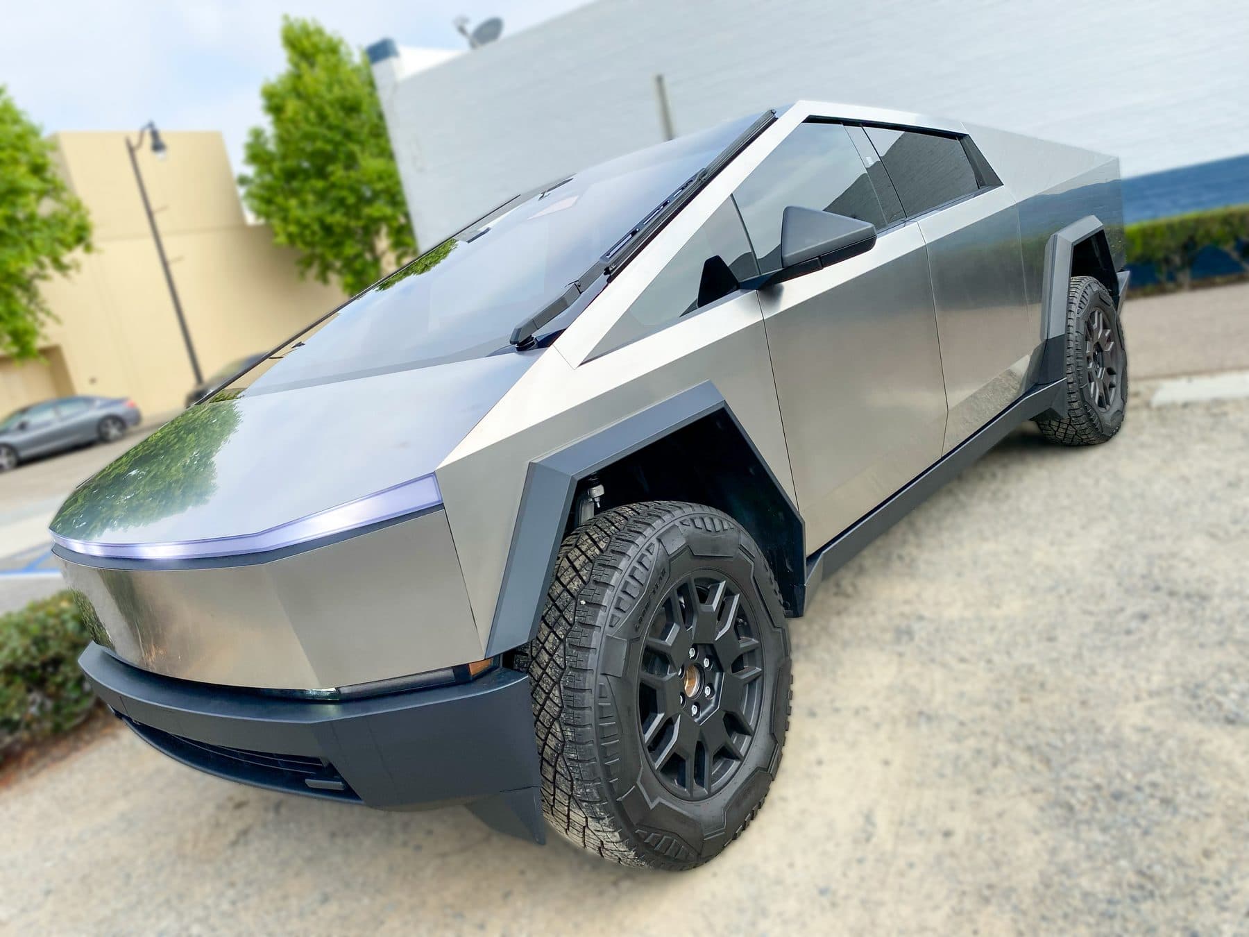 Tesla Cybertruck ceramic window tint in Orange County