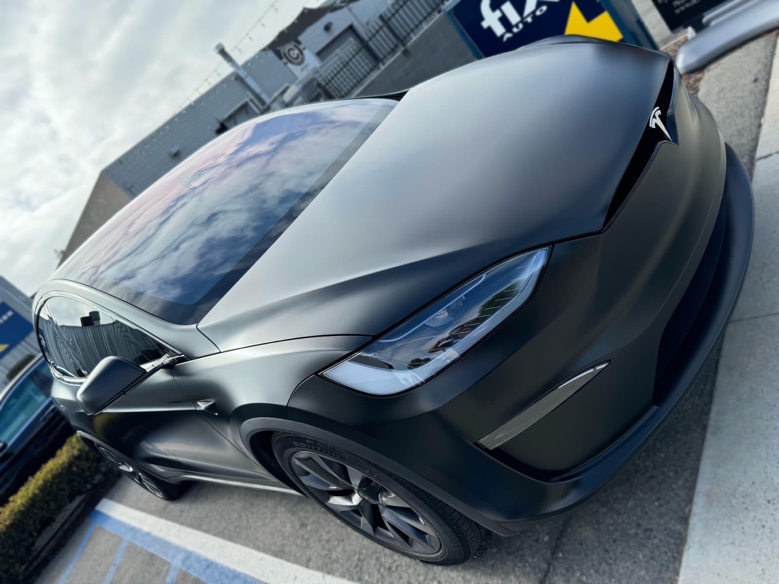 Tesla Model Y paint protection presentation