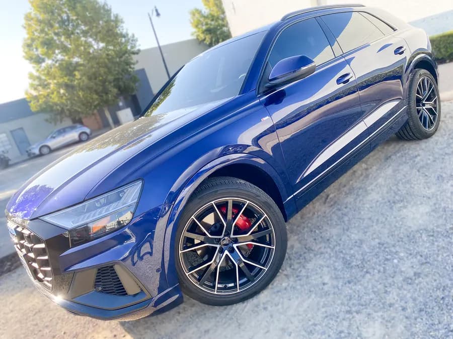 Audi RS Q8 with window tint installed by OC House of Tint