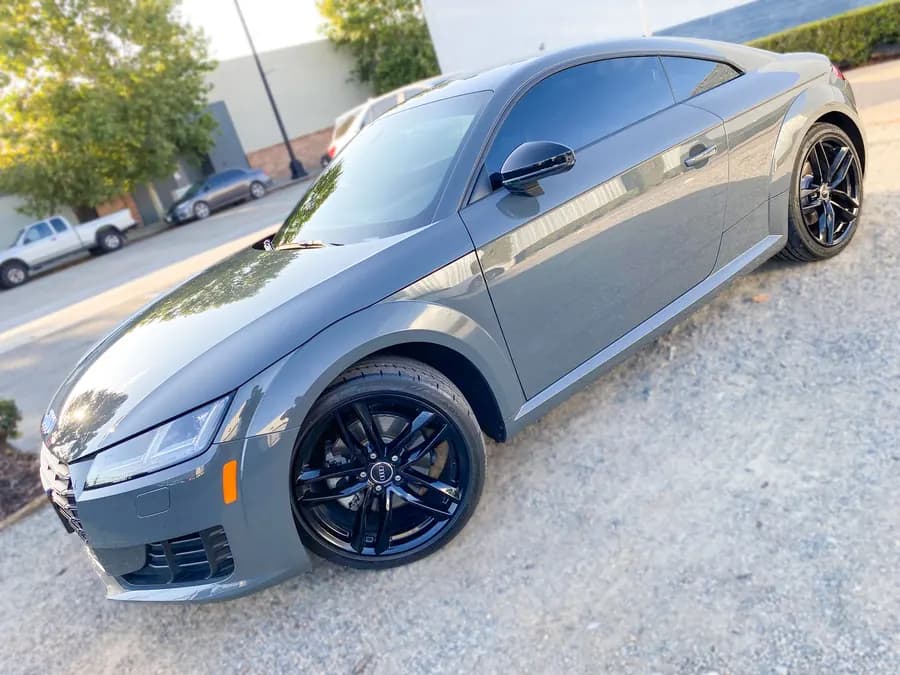Audi TT with ceramic window tint installed by OC House of Tint