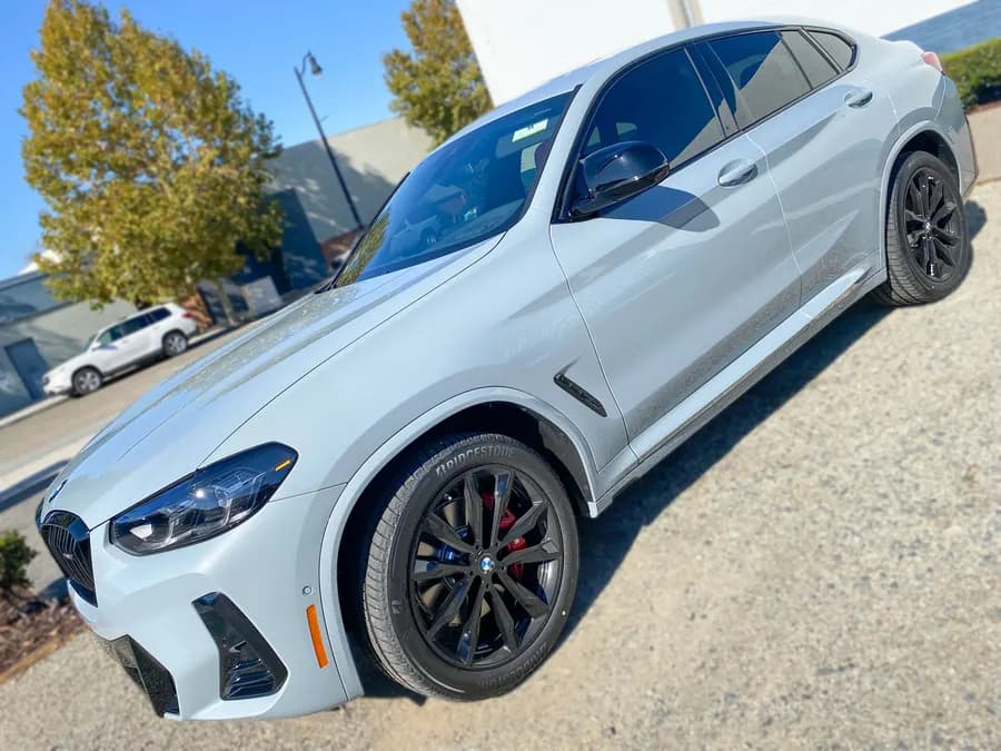 BMW X6 with window tint installed by OC House of Tint