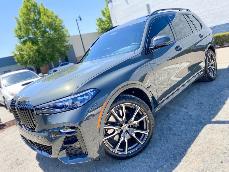BMW X7 with window tint installed by OC House of Tint