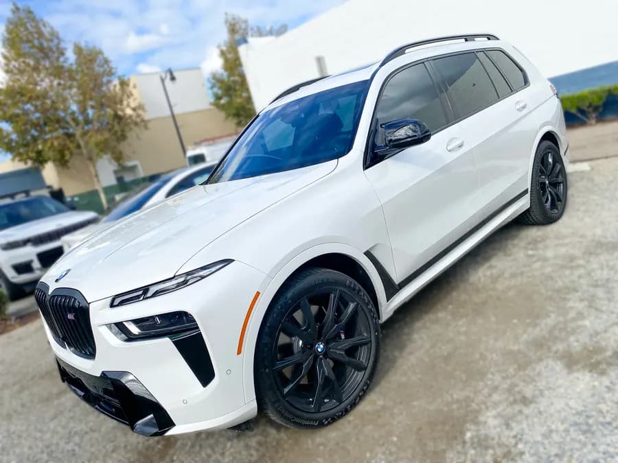 BMW X7 with window tint installed by OC House of Tint