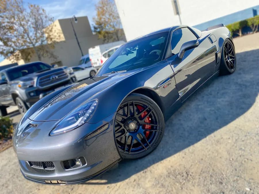Chevrolet Corvette C6 with window tint installed by OC House of Tint