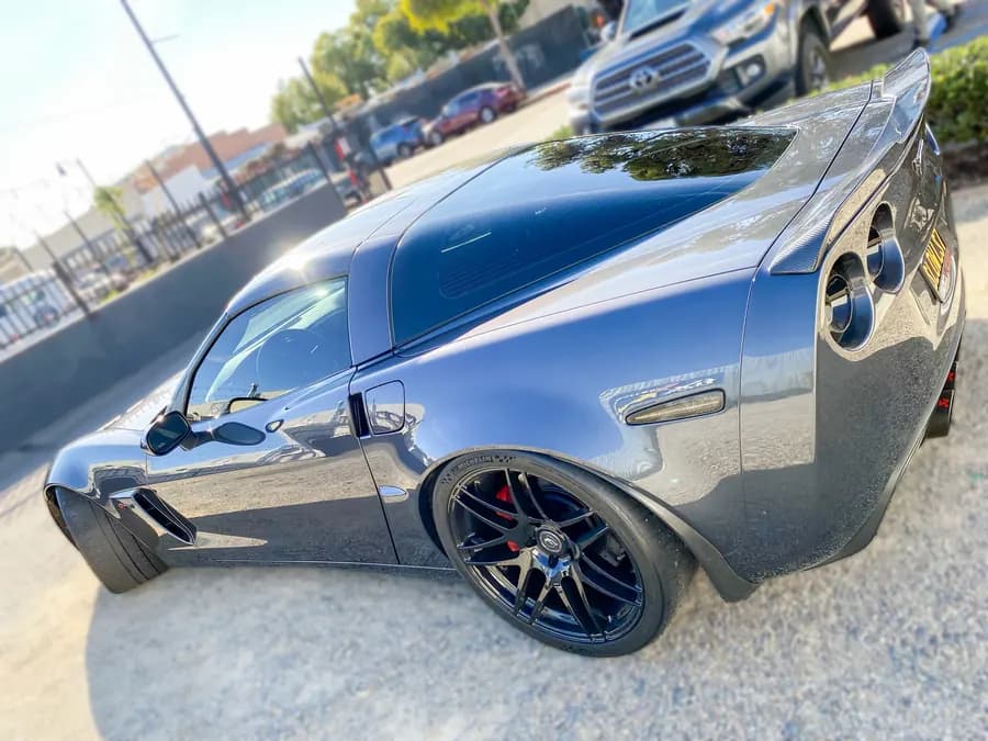 Chevrolet Corvette C6 with window tint installed by OC House of Tint
