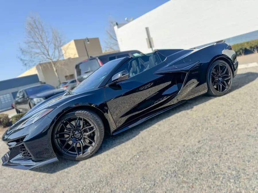 Chevrolet Corvette C8 ZR1 with window tint installed by OC House of Tint