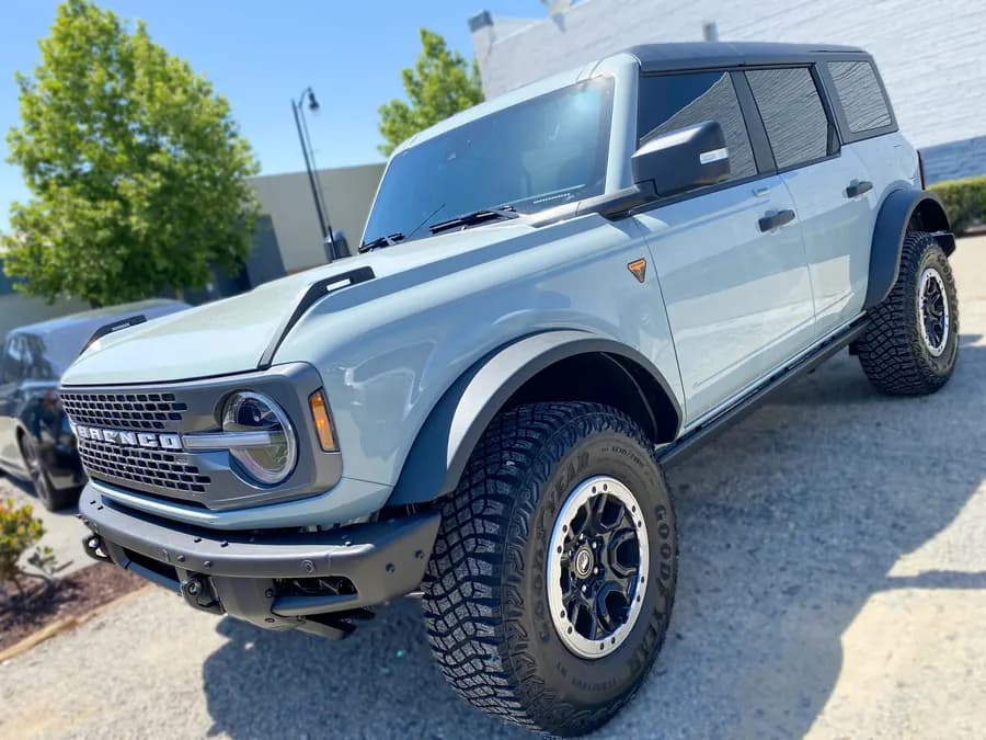 Ford Bronco with window tint installed by OC House of Tint
