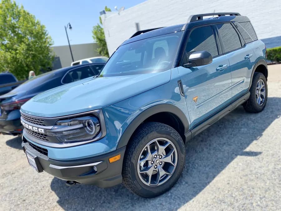 Ford Bronco Sport with window tint installed by OC House of Tint