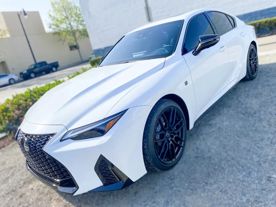 Lexus IS with window tint installed by OC House of Tint