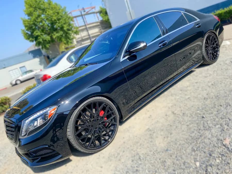 Mercedes-Benz S Class with window tint installed by OC House of Tint