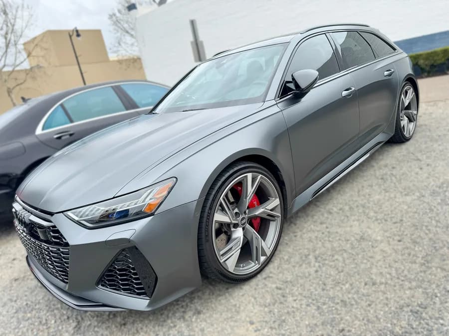 Audi RS6 Avant with window tint installed by OC House of Tint