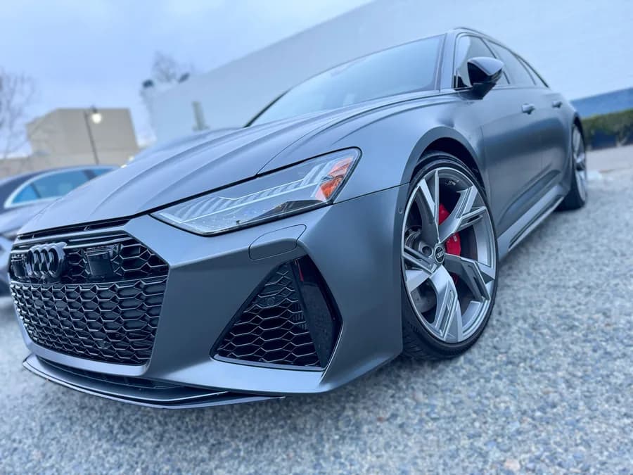 Audi RS6 Avant with window tint installed by OC House of Tint