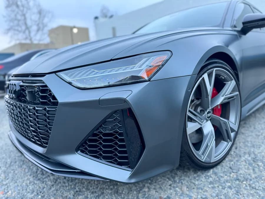 Audi RS6 Avant with window tint installed by OC House of Tint