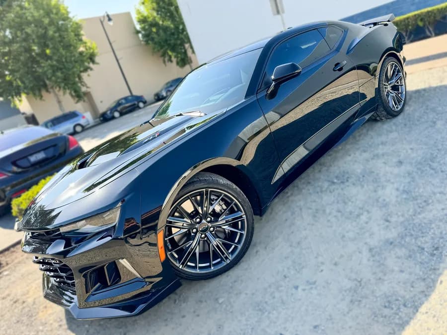 Chevrolet Camaro ZL1 with window tint installed by OC House of Tint