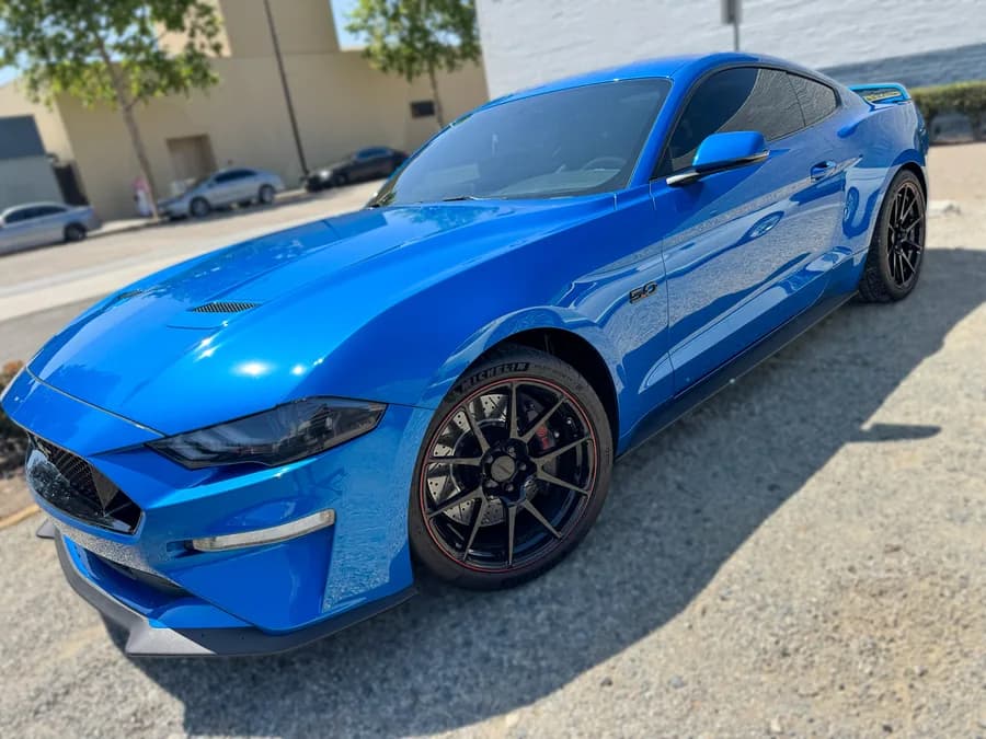 Ford Mustang GT with window tint installed by OC House of Tint