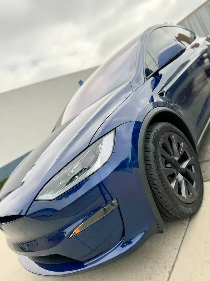 Tesla Model X with window tint installed by OC House of Tint