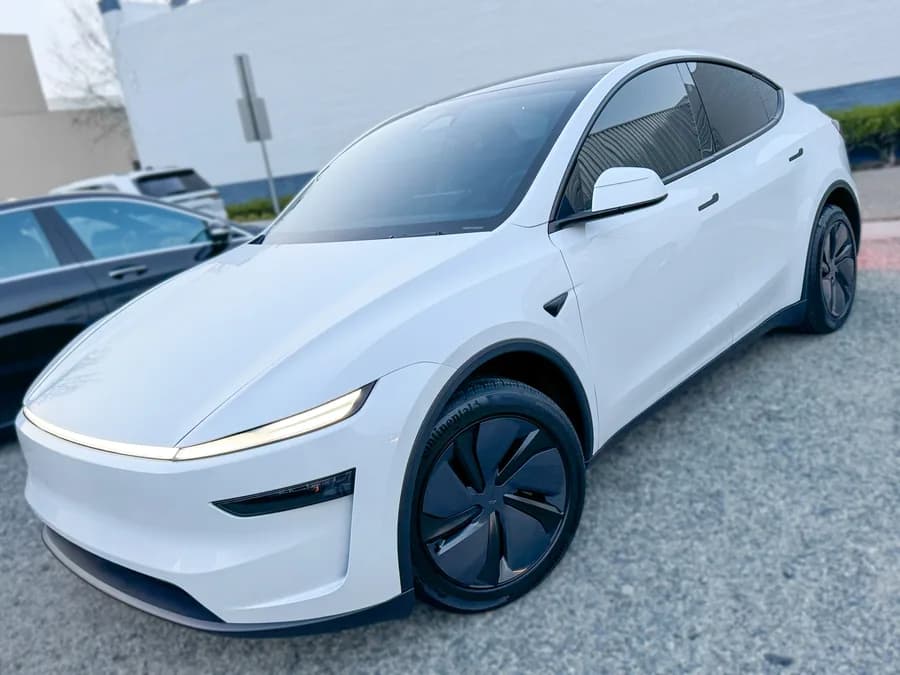 Tesla Model Y with window tint installed by OC House of Tint