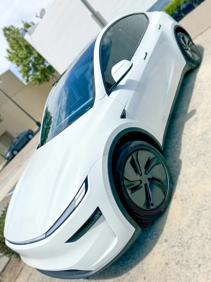 Tesla Model Y with window tint installed by OC House of Tint