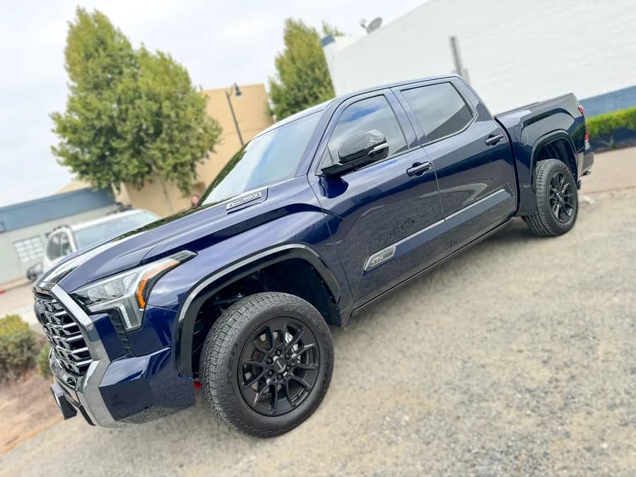 Toyota Tundra with window tint installed by OC House of Tint