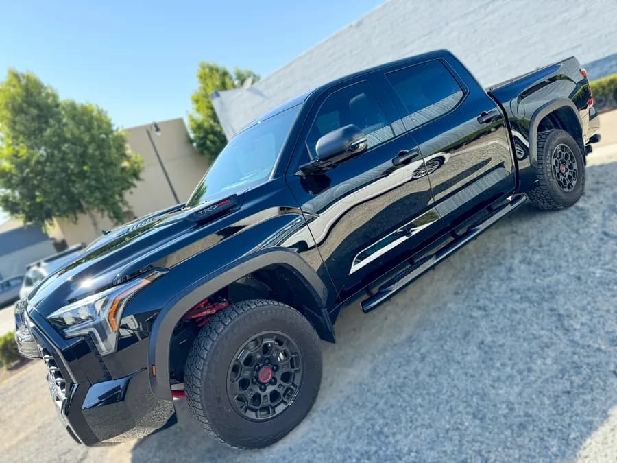 Toyota Tundra with window tint installed by OC House of Tint