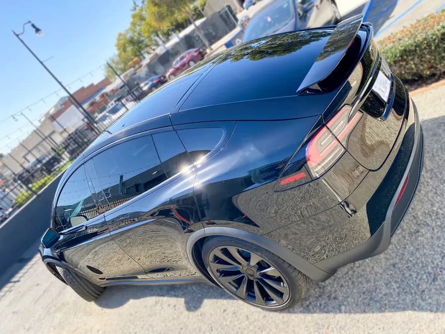 Tesla Model X with window tint installed by OC House of Tint