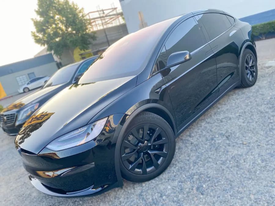 Tesla Model X with window tint installed by OC House of Tint