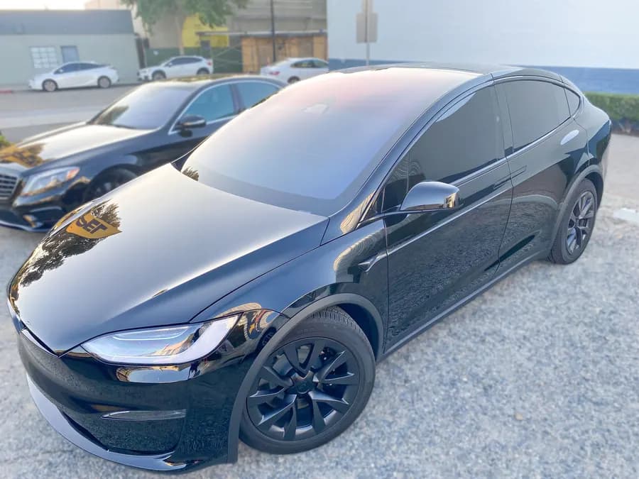 Tesla Model X with window tint installed by OC House of Tint