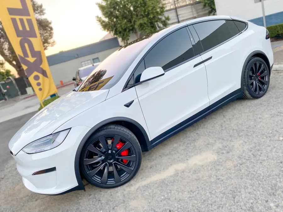 Tesla Model X with window tint installed by OC House of Tint
