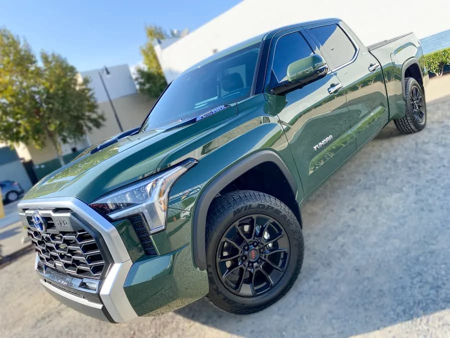 Toyota Tundra with window tint installed by OC House of Tint