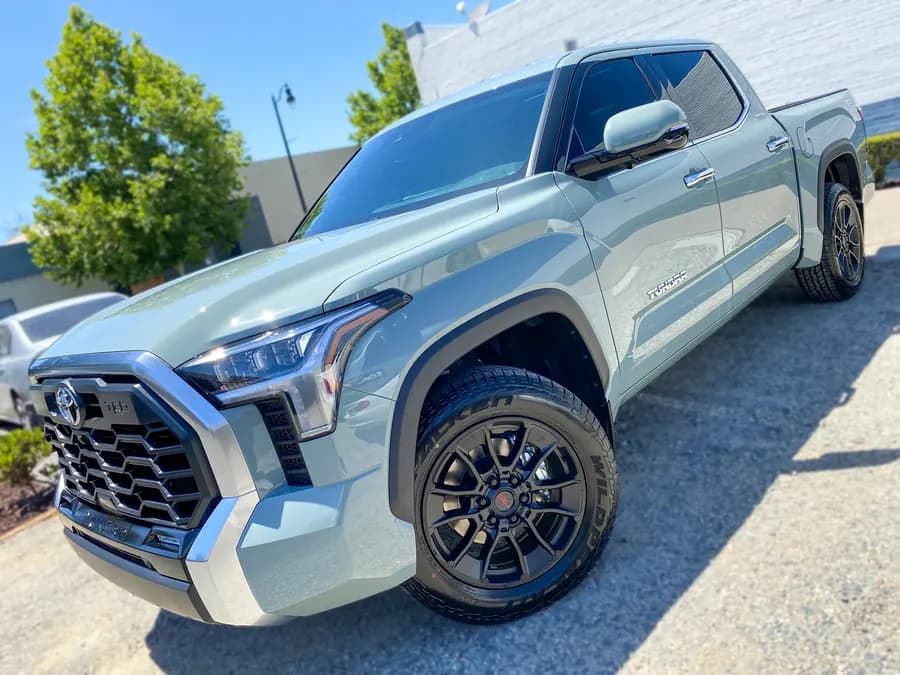 Toyota Tundra with window tint installed by OC House of Tint