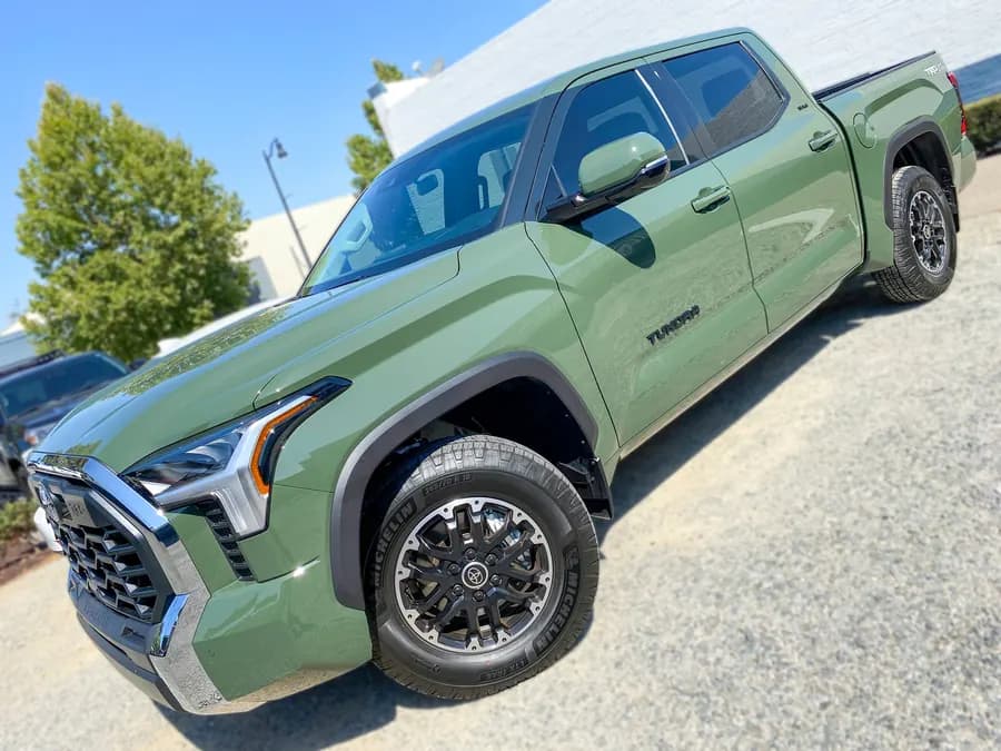 Toyota Tundra with window tint installed by OC House of Tint