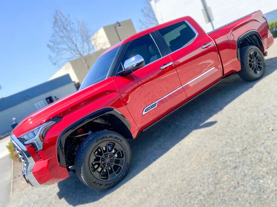 Toyota Tundra with window tint installed by OC House of Tint