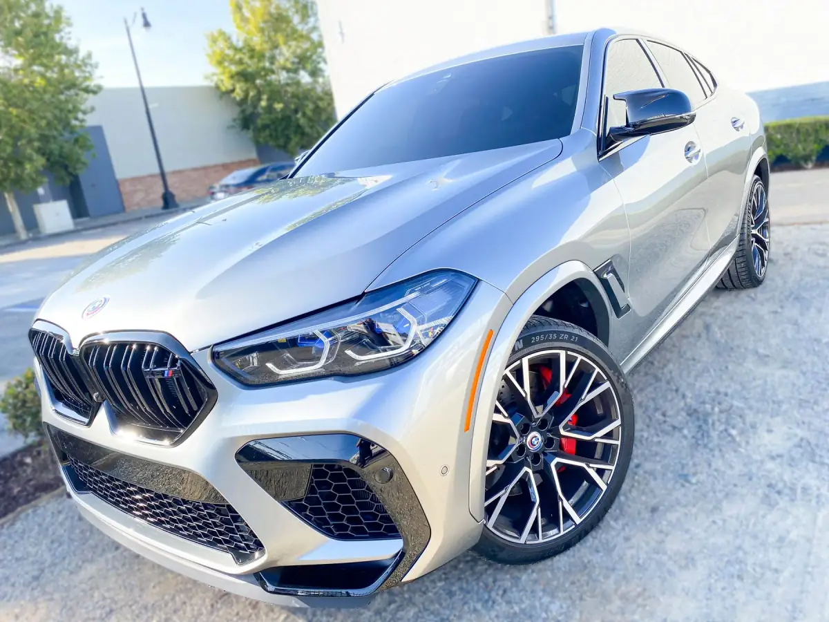 BMW X6 M with ceramic window tint