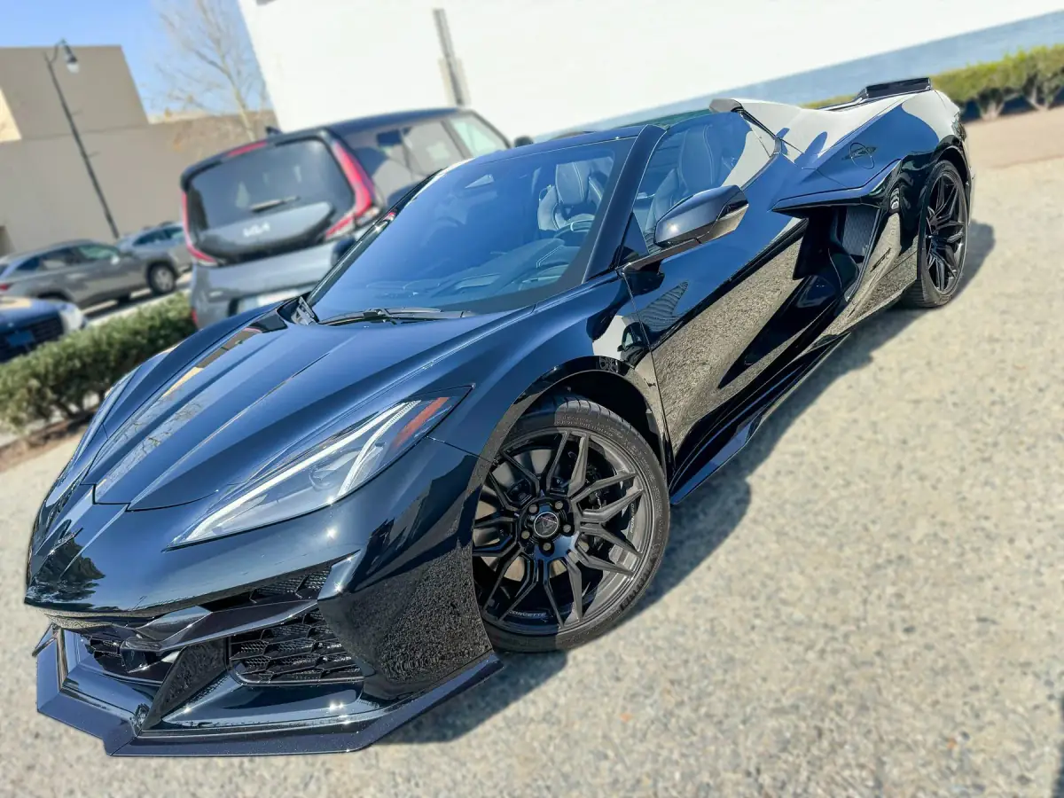 Corvette C8 Z06 with ceramic window tint