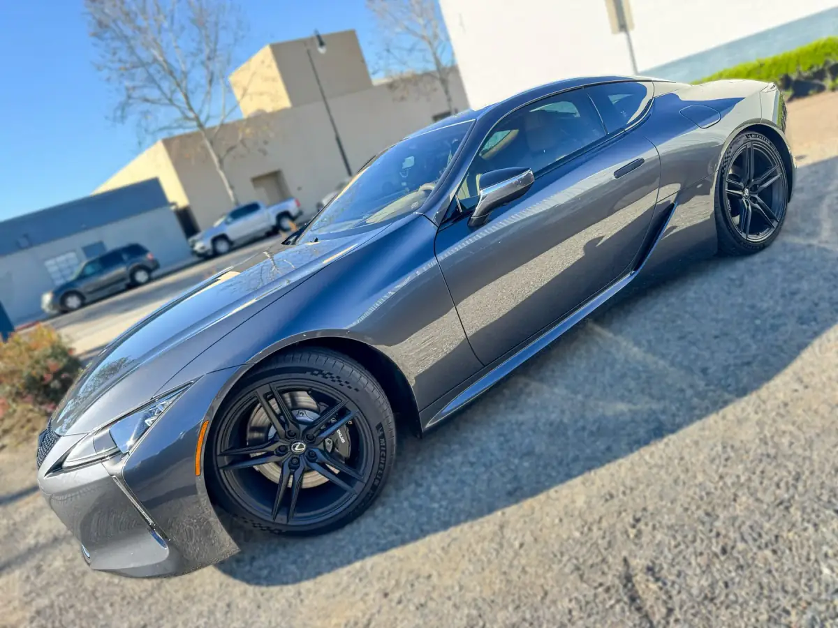 Lexus LC 500 with ceramic window tint