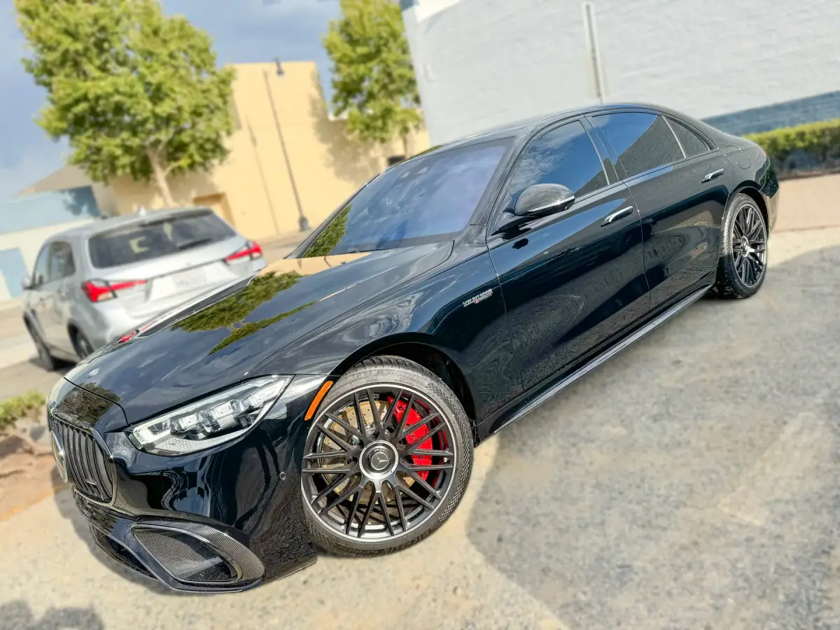 Mercedes-AMG S 63 with ceramic window tint