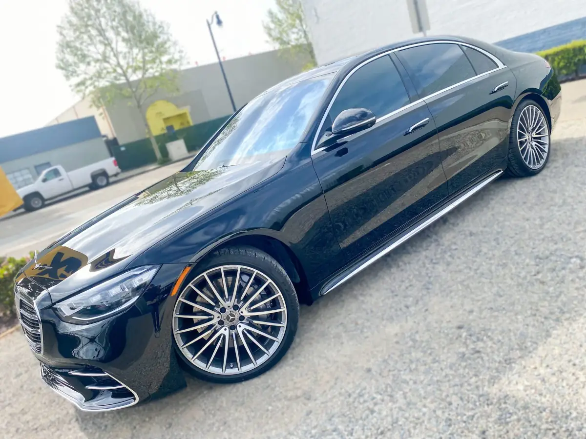 Mercedes S-Class with XPEL ceramic window tint