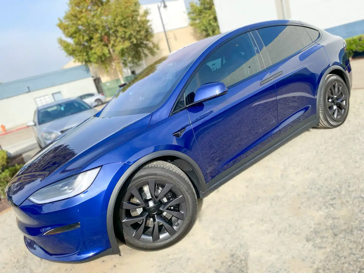 Tesla Model X with XPEL ceramic window tint
